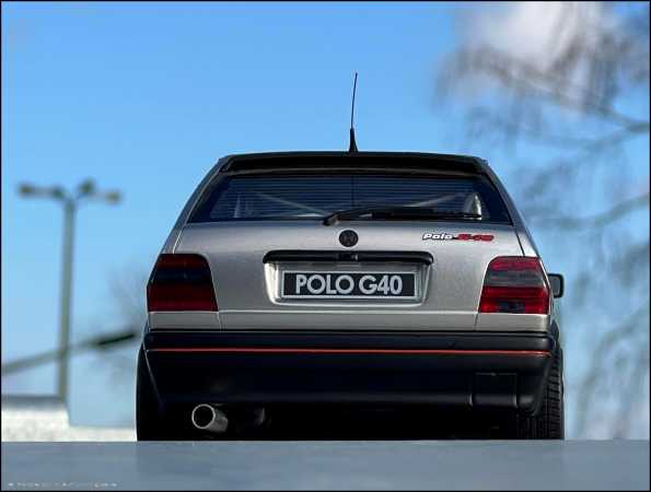 1:18 VW Polo G40 MK2 Coupe - Diamant Silber Edition inkl. OVP